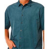Rip Curl camisa manga corta hombre PREMIUM SURF VERDE vista detalle