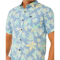 Rip Curl camisa manga corta hombre SESSIONS AZUL vista detalle