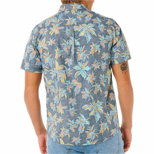 Rip Curl camisa manga corta hombre SESSIONS AZUL