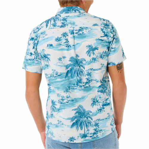 Rip Curl camisa manga corta hombre SESSIONS AZUL