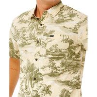 Rip Curl camisa manga corta hombre SESSIONS BLANCO vista detalle