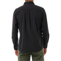 Rip Curl camisa manga larga hombre CLASSIC SURF NEGRO vista detalle