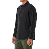 Rip Curl camisa manga larga hombre CLASSIC SURF NEGRO vista trasera