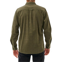 Rip Curl camisa manga larga hombre CLASSIC SURF VERDE vista detalle