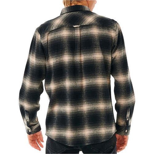 Rip Curl camisa manga larga hombre COUNT FLANNEL NEGRO