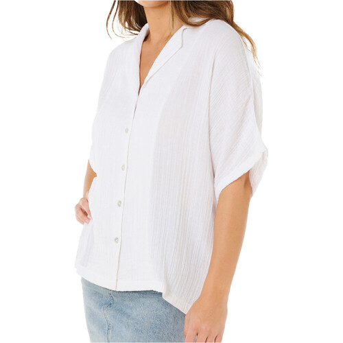 Rip Curl camisa manga larga mujer PREMIUM SURF BLANCO