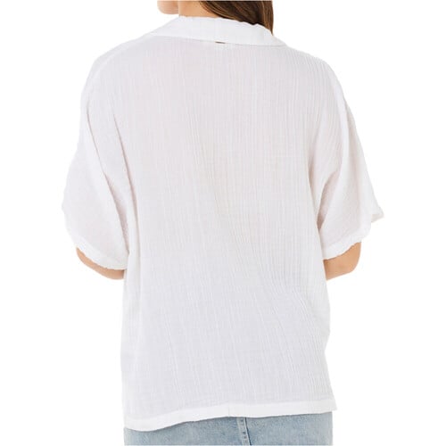 Rip Curl camisa manga larga mujer PREMIUM SURF BLANCO