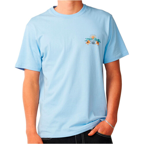 Rip Curl camiseta manga corta hombre HAZED AZUL