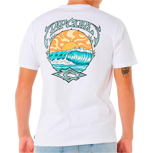 Rip Curl camiseta manga corta hombre HAZEY DAYS BLANCO