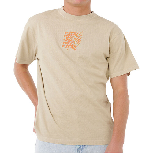 Rip Curl camiseta manga corta hombre MEDINA STACKER MARRON