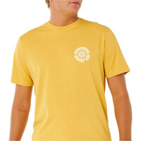 Rip Curl camiseta manga corta hombre PACIFIC RINSE NARANJA vista detalle