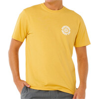 Rip Curl camiseta manga corta hombre PACIFIC RINSE NARANJA vista frontal