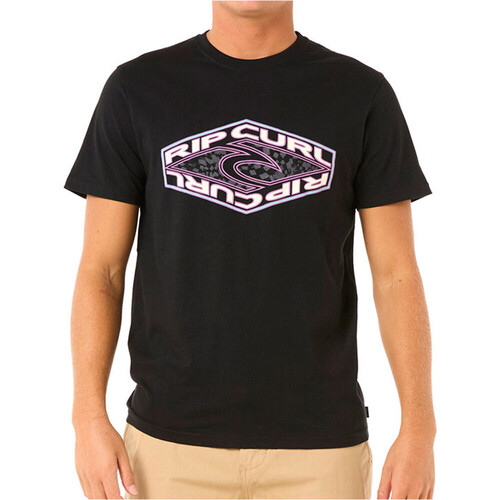Rip Curl camiseta manga corta hombre REFILL NEGRO