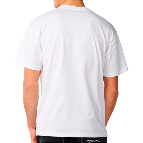 Rip Curl camiseta manga corta hombre RIP SCRIPT BLANCO