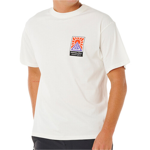 Rip Curl camiseta manga corta hombre SEARCH DAWN BLANCO