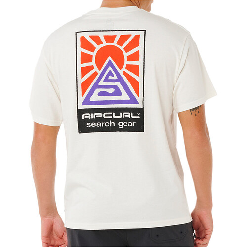 Rip Curl camiseta manga corta hombre SEARCH DAWN BLANCO