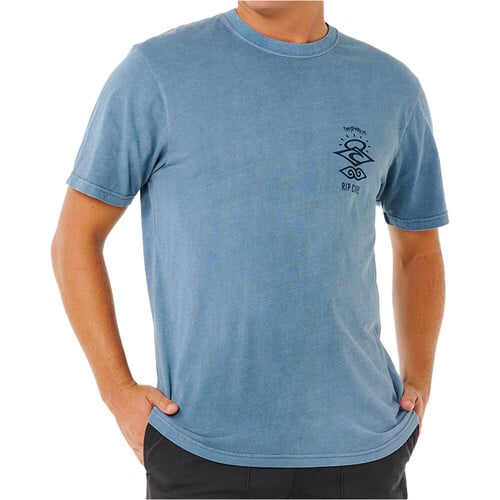 Rip Curl camiseta manga corta hombre SEARCH ICON AZUL