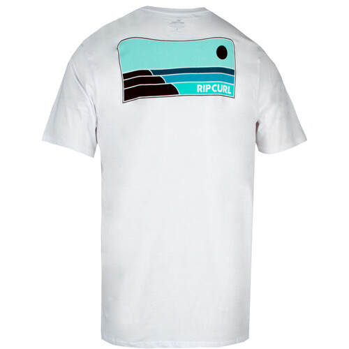 Rip Curl camiseta manga corta hombre SUNRISE BLANCO