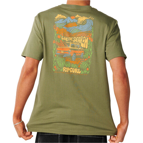 Rip Curl camiseta manga corta hombre SURF TRIP VERDE