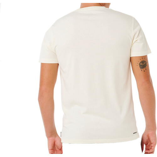 Rip Curl camiseta manga corta hombre VAPORCOOL SEARCH 3 STACKS BLANCO