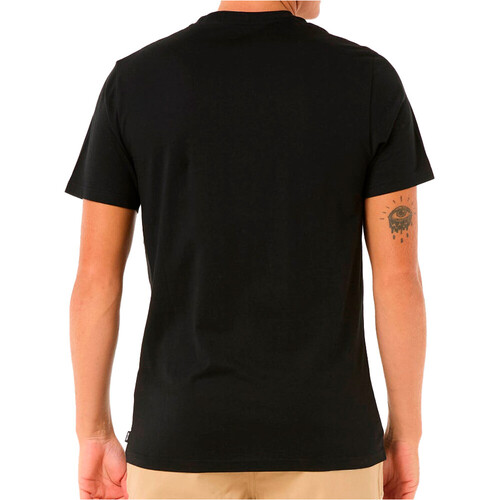 Rip Curl camiseta manga corta hombre WETTIE ICON NEGRO