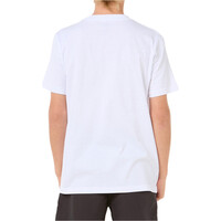 Rip Curl camiseta manga corta niño FILGREESS BLANCO vista trasera