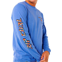 Rip Curl camiseta manga larga hombre FADE OUT ICON AZUL vista detalle