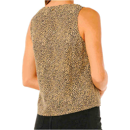 Rip Curl camiseta tirantes mujer ANIMAL INSTINCTS MARRON