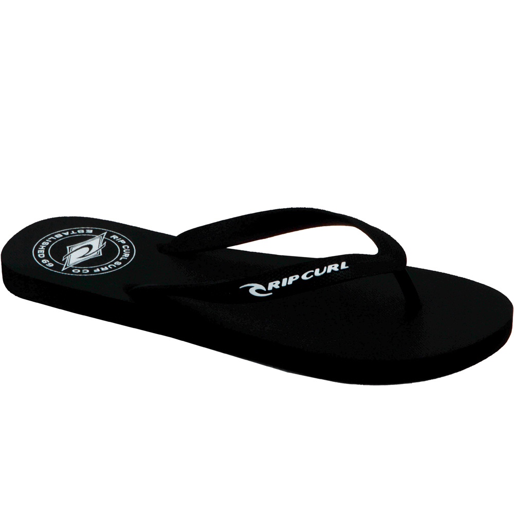 Rip Curl chanclas hombre BASIC NEGRO lateral interior
