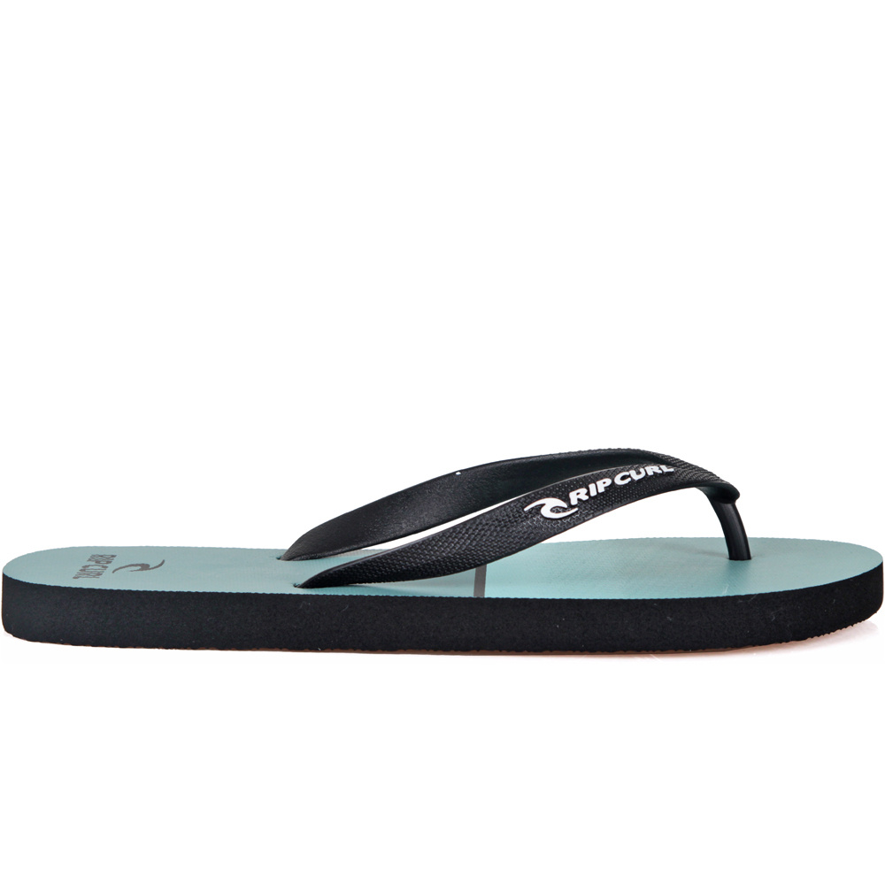Rip Curl chanclas hombre BLOCKFACE AZUL lateral exterior