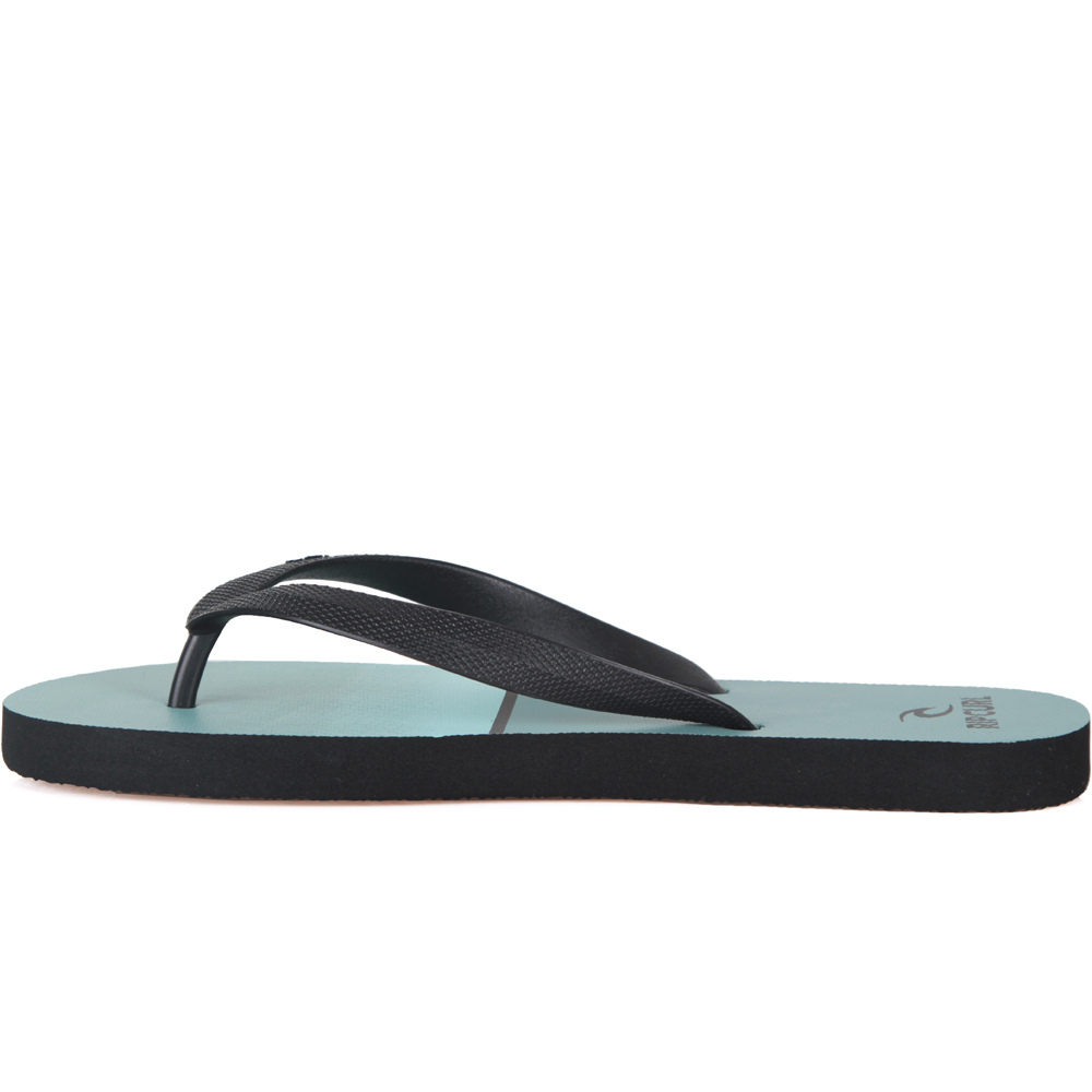 Rip Curl chanclas hombre BLOCKFACE AZUL lateral interior