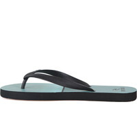 Rip Curl chanclas hombre BLOCKFACE AZUL lateral interior
