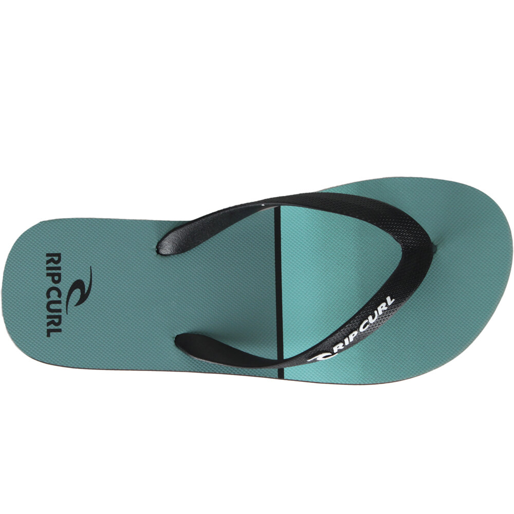 Rip Curl chanclas hombre BLOCKFACE AZUL vista trasera