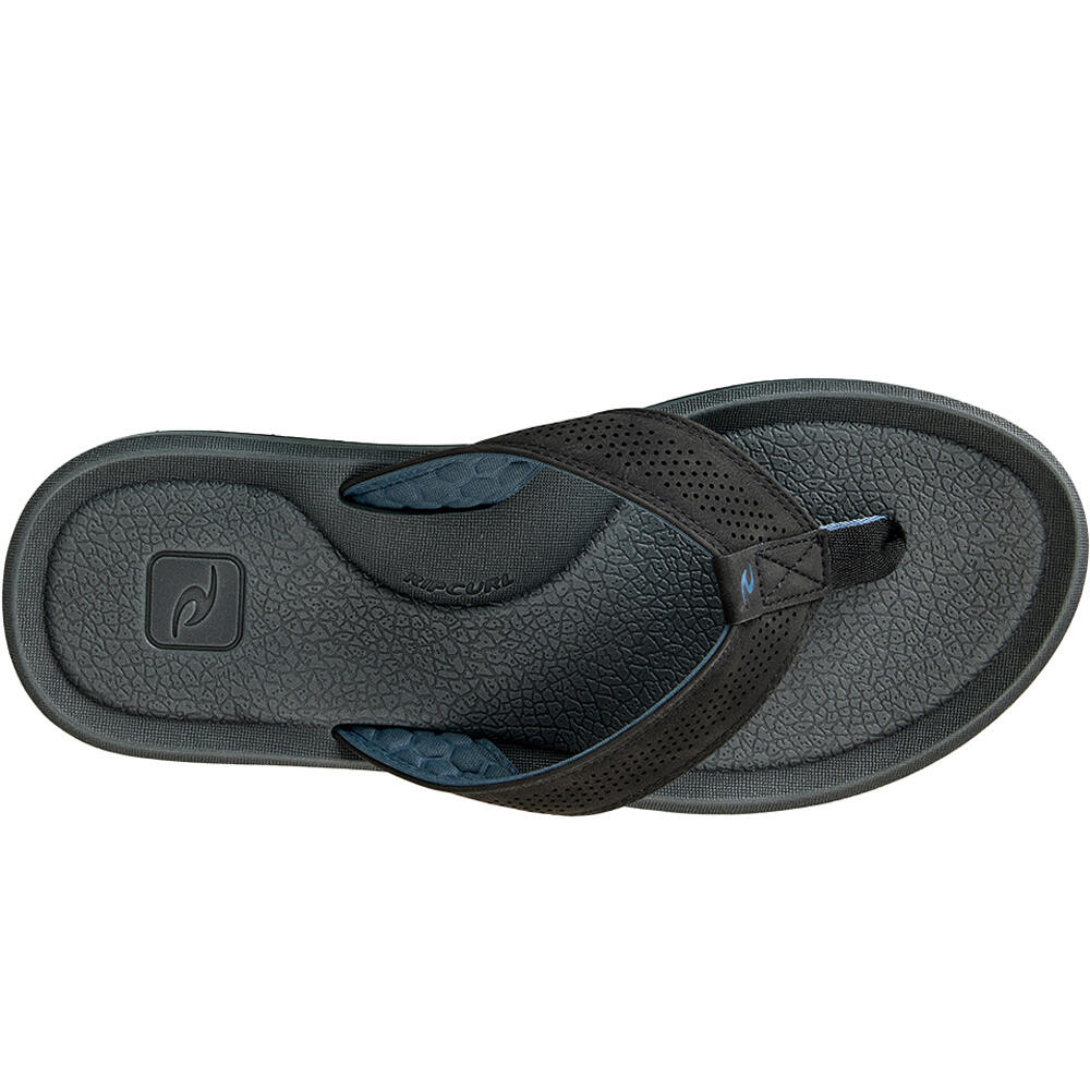 Rip Curl chanclas hombre CHIBA GRIS vista superior