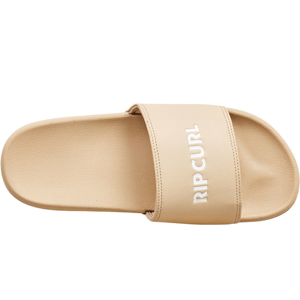 Rip Curl chanclas hombre CLASSIC BLOOM SLIDE MARRON vista superior