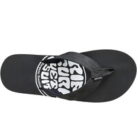 Rip Curl chanclas hombre RIPPER BLANCO vista trasera