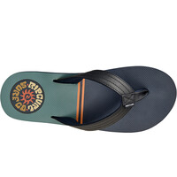 Rip Curl chanclas hombre RIPPER BLOOM AZUL vista superior