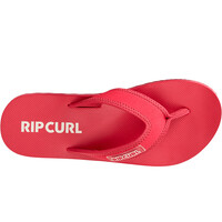 Rip Curl chanclas mujer FLORIDA BLOOM ROJO vista superior