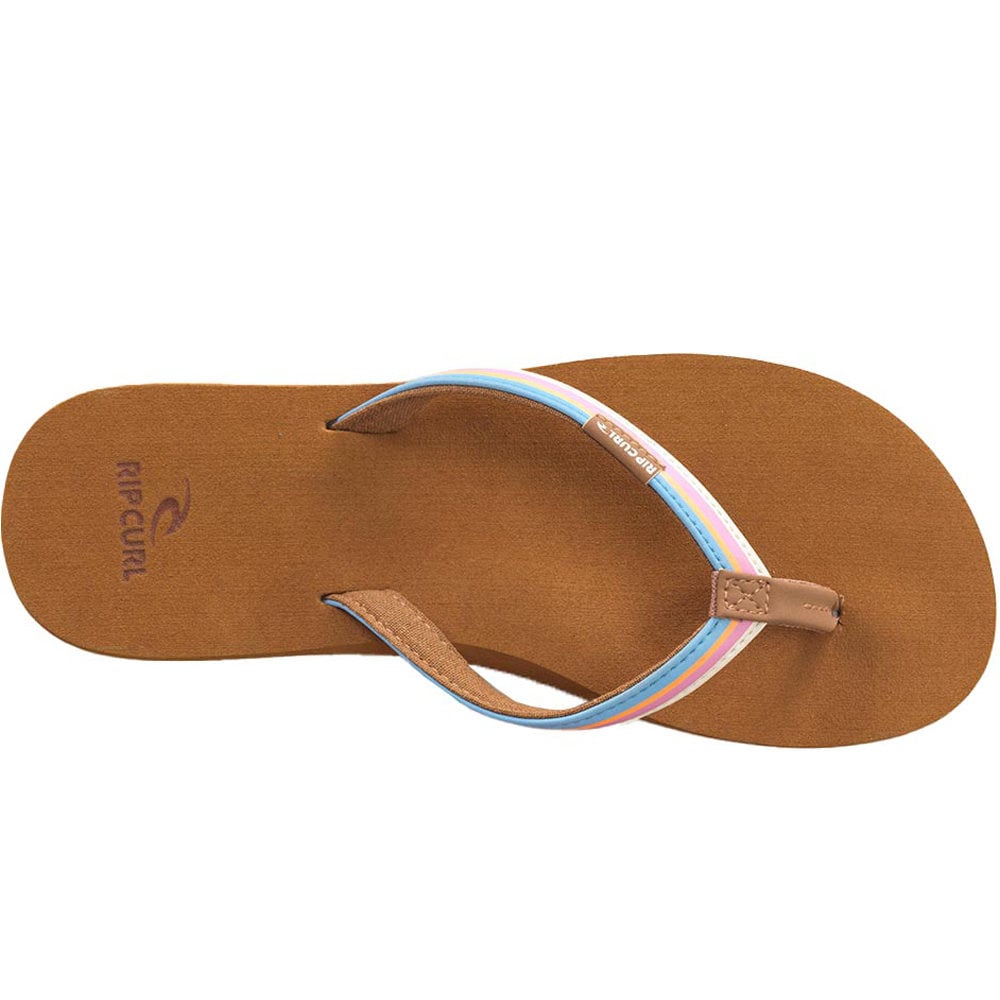 Rip Curl chanclas mujer FREEDOM AZUL vista superior