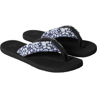 Rip Curl chanclas mujer FREEDOM PLUSH BLOOM NEGRO lateral interior
