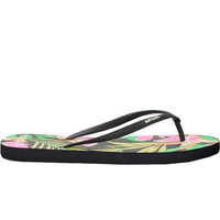 Rip Curl chanclas mujer MIXED BLOOM NEGRO lateral exterior