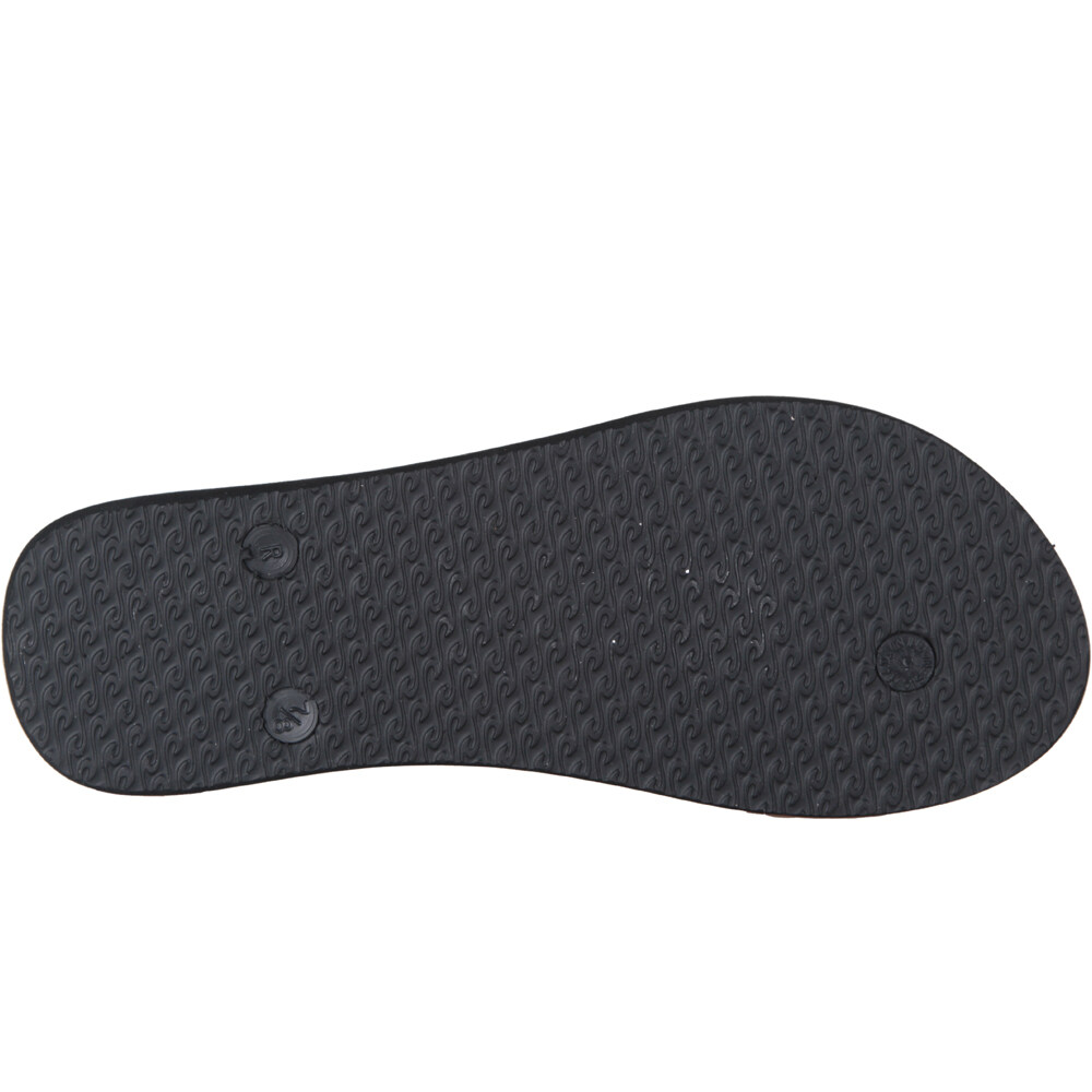 Rip Curl chanclas mujer MIXED NEGRO puntera