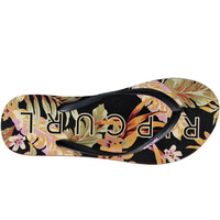 Rip Curl chanclas mujer MIXED NEGRO vista trasera
