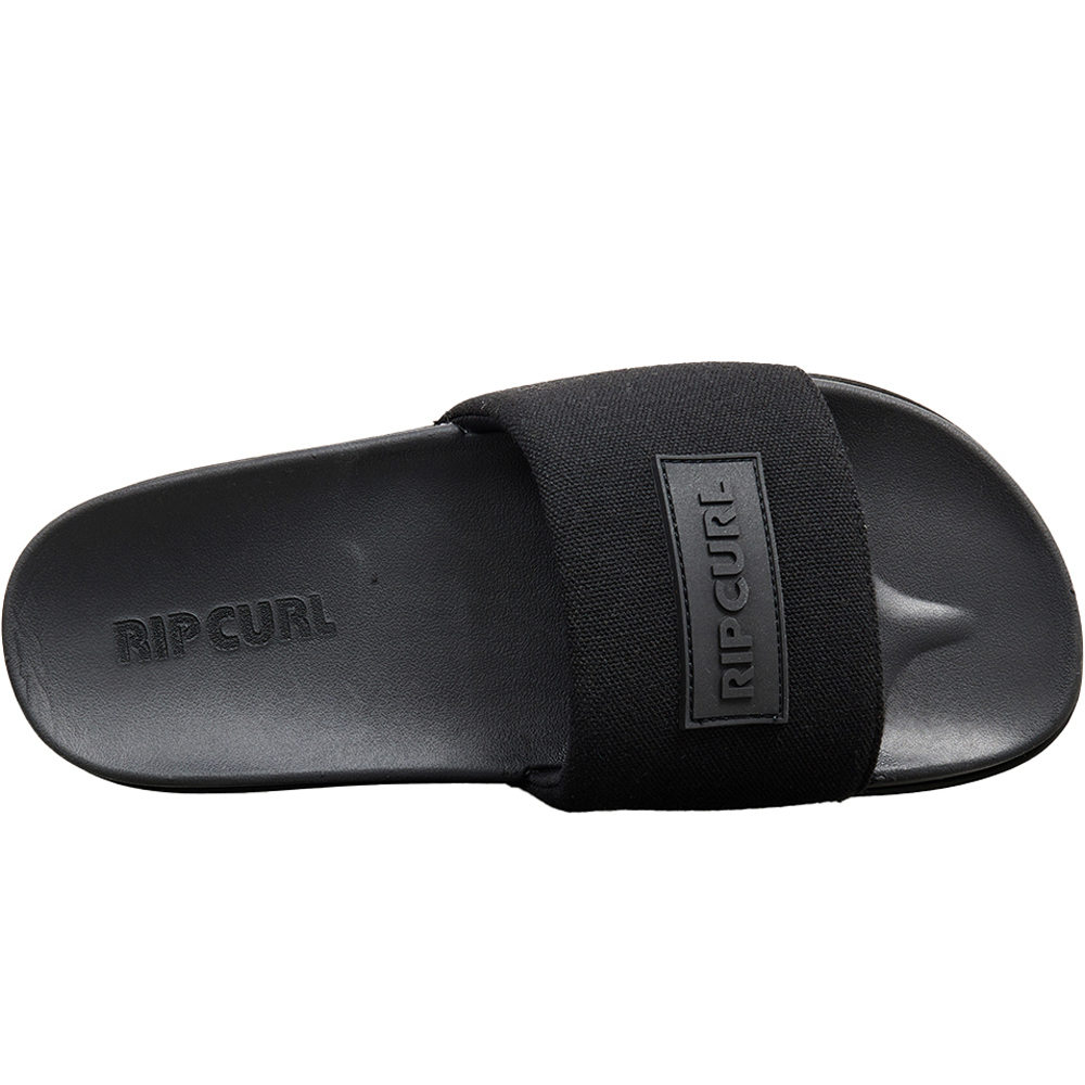 Rip Curl chanclas mujer PREMIUM SURF BLOOM SLIDE NEGRO vista superior