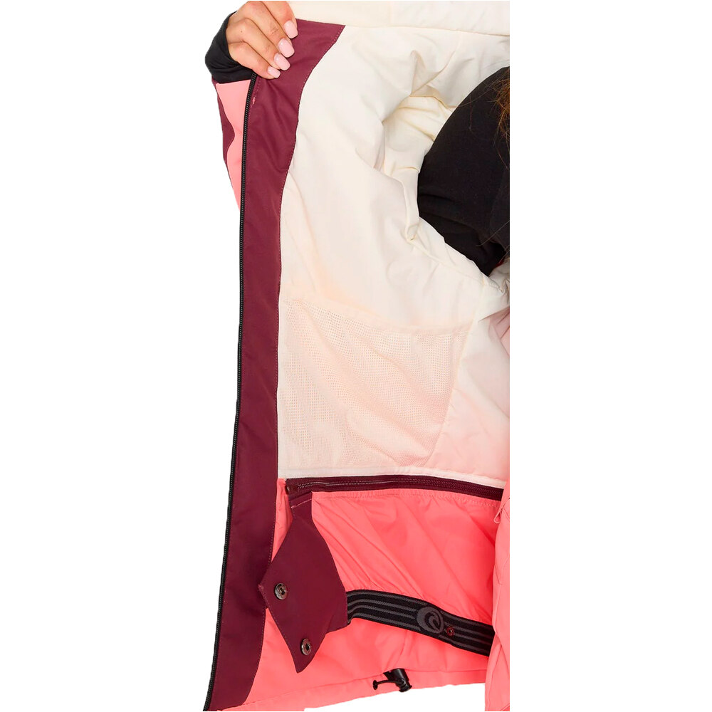Rip Curl chaqueta esquí mujer ANTI SERIES COL BL JKT10K/10K ROSA 06