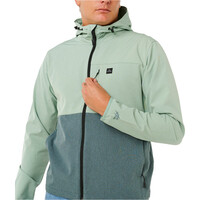 Rip Curl chaquetas hombre ANTI SERIES ELITE VERDE 03