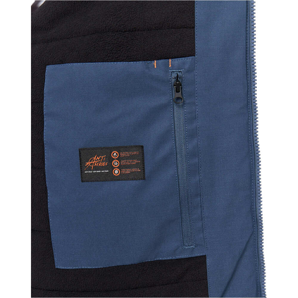 Rip Curl chaquetas hombre ANTI SERIES ONE SHOT 5K/5K AZUL vista detalle