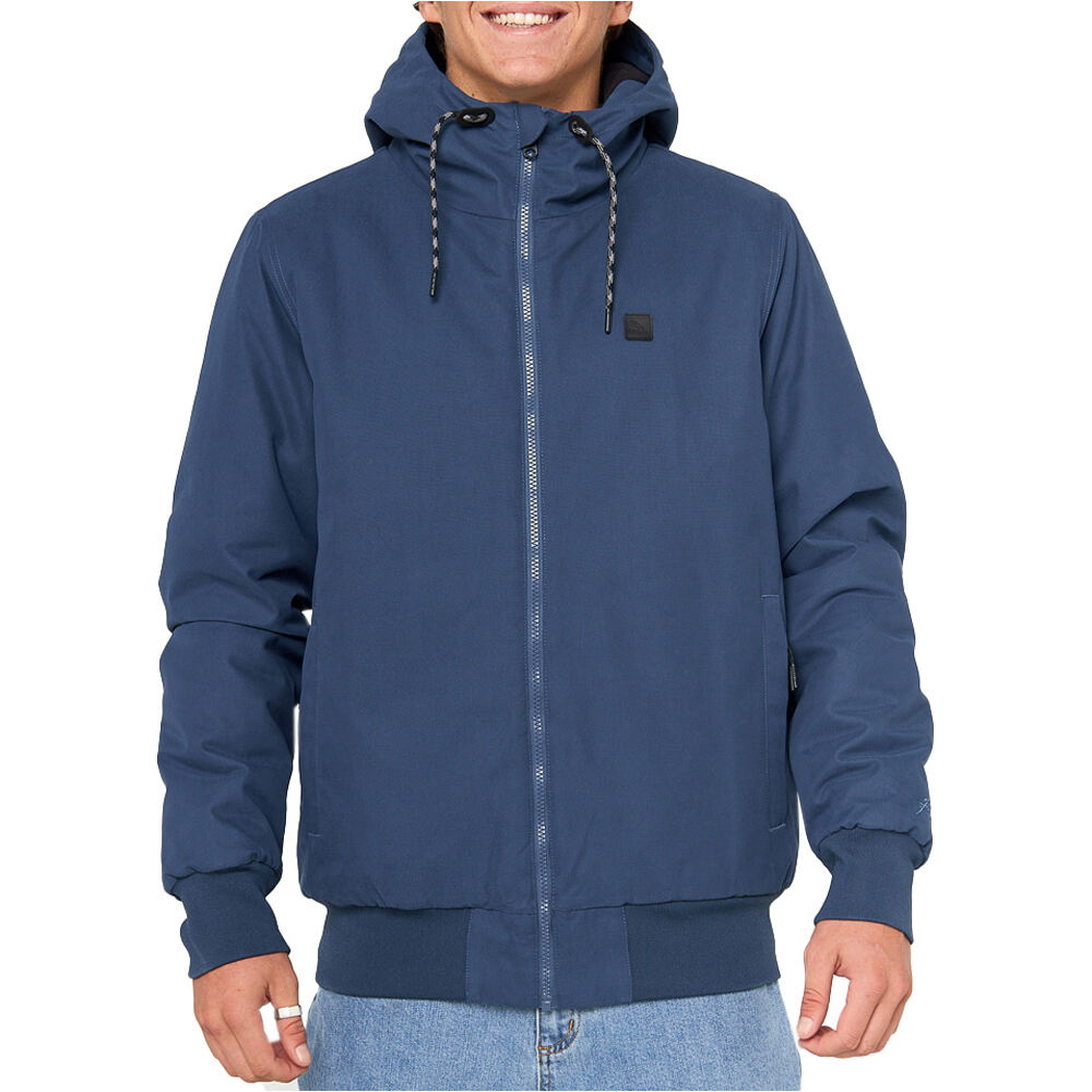 Rip Curl chaquetas hombre ANTI SERIES ONE SHOT 5K/5K AZUL vista frontal