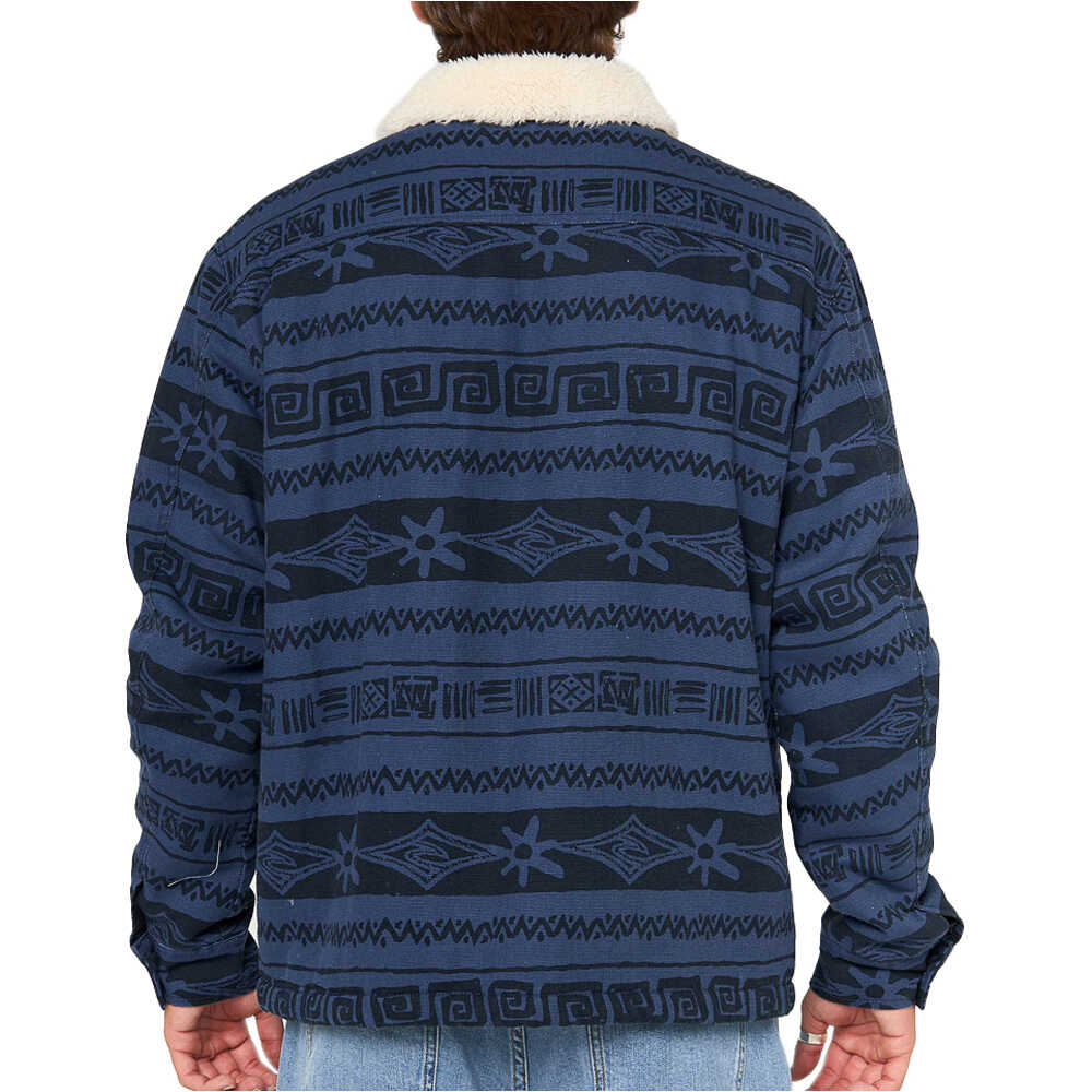Rip Curl chaquetas hombre BELLS AZUL vista trasera
