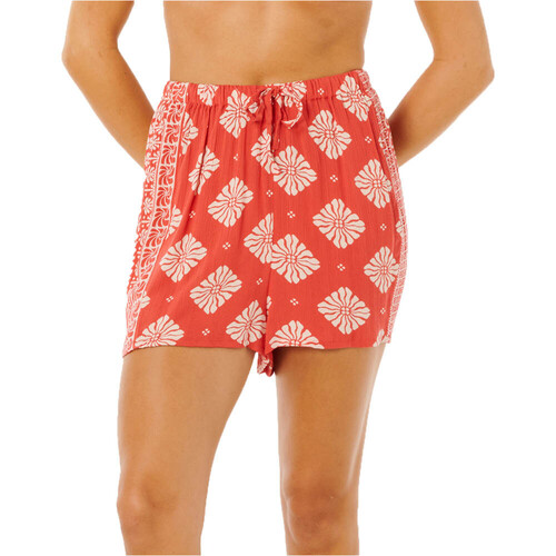 Rip Curl pantalón corto deporte mujer VENTURA ROJO